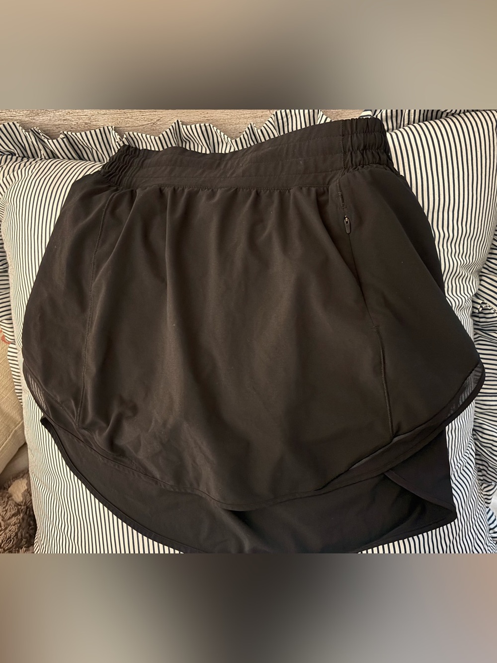 lululemon athletica Black Mini Skirt